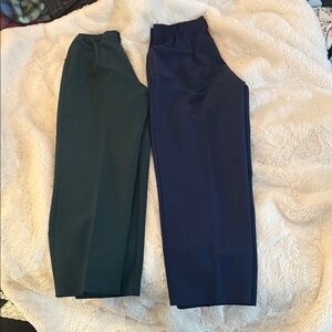 Green and Blue Trousers